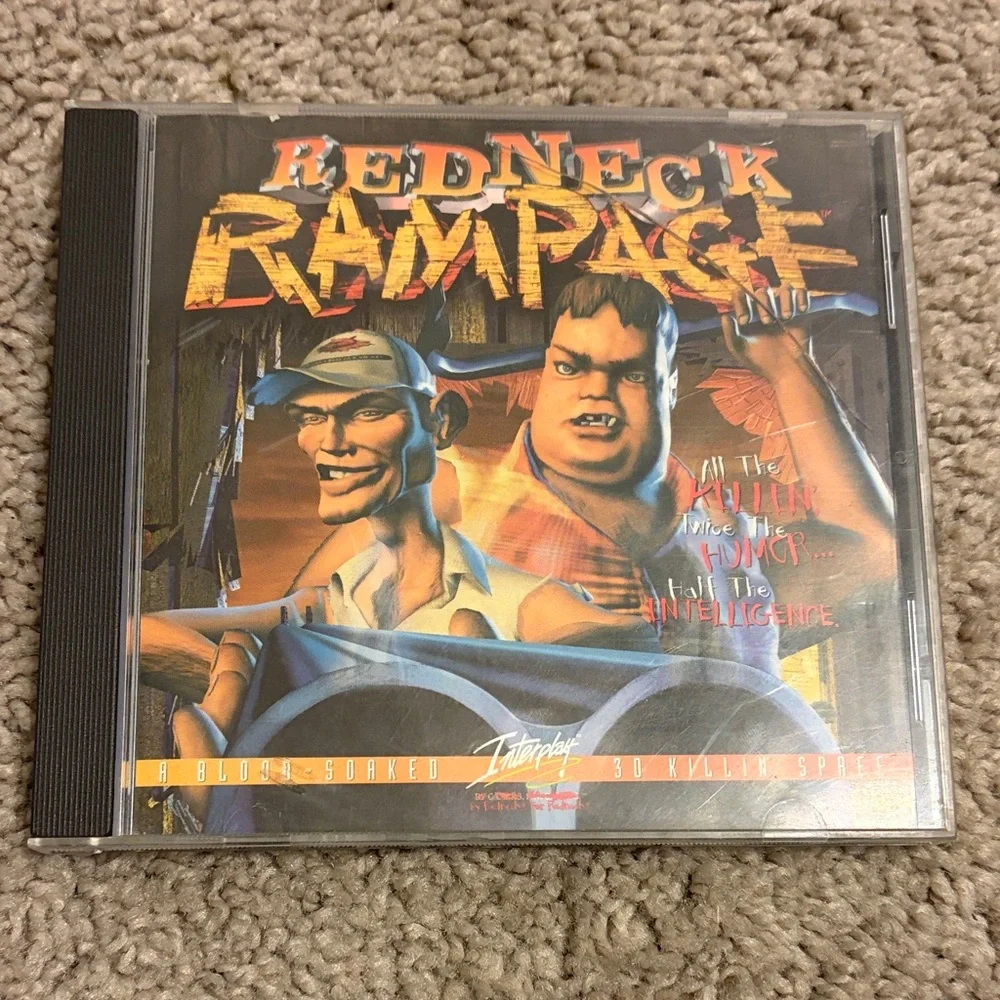 Redneck Rampage PC Game CD
